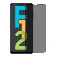 Samsung Galaxy F12 защитный экран пленка гидрогель конфиденциальность (силикон) Одна штука скрин мобиль