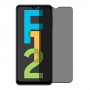 Samsung Galaxy F12 защитный экран пленка гидрогель конфиденциальность (силикон) Одна штука скрин мобиль