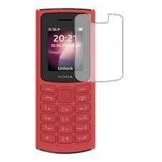 Nokia 105 4G защитный экран Гидрогель Прозрачный (Силикон) 1 штука скрин Мобайл