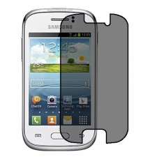 Samsung Galaxy Young S6310 защитный экран пленка гидрогель конфиденциальность (силикон) Одна штука скрин мобиль
