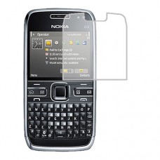Nokia E72 защитный экран Гидрогель Прозрачный (Силикон) 1 штука скрин Мобайл