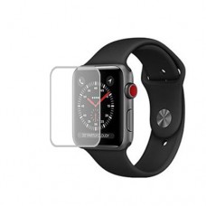 Apple Watch 38mm Series 3 Aluminum защитный экран Гидрогель Прозрачный (Силикон) 1 штука скрин Мобайл
