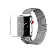 Apple Watch 38mm Series 3 защитный экран Гидрогель Прозрачный (Силикон) 1 штука скрин Мобайл