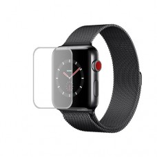Apple Watch 42mm Series 3 защитный экран Гидрогель Прозрачный (Силикон) 1 штука скрин Мобайл