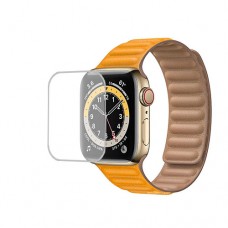 Apple Watch Series 6 44mm GPS + Cellular защитный экран Гидрогель Прозрачный (Силикон) 1 штука скрин Мобайл