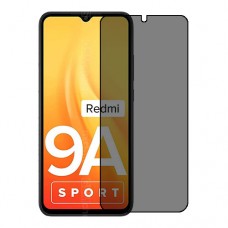 Xiaomi Redmi 9A Sport защитный экран пленка гидрогель конфиденциальность (силикон) Одна штука скрин мобиль