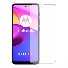 Motorola Moto E40 защитный экран Гидрогель Прозрачный (Силикон) 1 штука скрин Мобайл