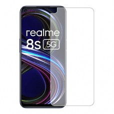 Realme 8s 5G защитный экран Гидрогель Прозрачный (Силикон) 1 штука скрин Мобайл