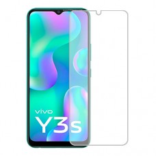 vivo Y3s (2021) защитный экран Гидрогель Прозрачный (Силикон) 1 штука скрин Мобайл
