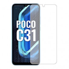 Xiaomi Poco C31 защитный экран Гидрогель Прозрачный (Силикон) 1 штука скрин Мобайл