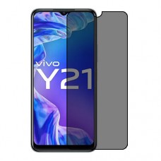 vivo Y21a защитный экран пленка гидрогель конфиденциальность (силикон) Одна штука скрин мобиль
