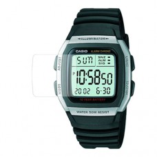 Casio W-96H-1AVES защитный экран для часов Гидрогель Прозрачный (Силикон)