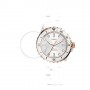 Fossil CE1107 защитный экран для часов Гидрогель Прозрачный (Силикон)