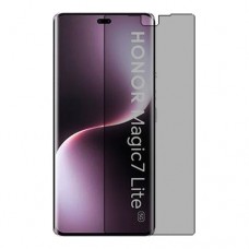 Honor Magic7 Lite защитный экран пленка гидрогель конфиденциальность (силикон) скрин мобиль