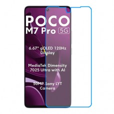 Xiaomi Poco M7 Pro 5G защитный экран из нано стекла 9H скрин Мобайл