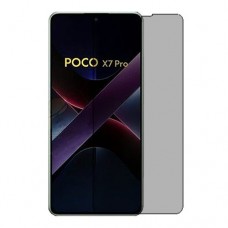 Xiaomi Poco X7 Pro защитный экран из нано стекло Privacy 9H