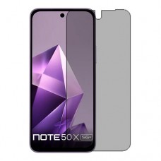 Infinix Note 50x защитный экран пленка гидрогель конфиденциальность (силикон) скрин мобиль