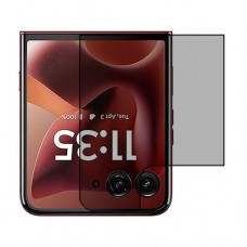Motorola Razr Ultra 2025 - Folded защитный экран пленка гидрогель конфиденциальность (силикон) скрин мобиль