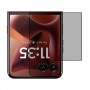 Motorola Razr Ultra 2025 - Folded защитный экран пленка гидрогель конфиденциальность (силикон) скрин мобиль