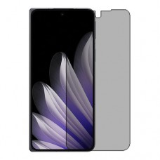 Oppo Find N5 - Folded защитный экран пленка гидрогель конфиденциальность (силикон) скрин мобиль