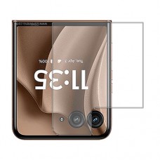Motorola Razr+ 2025 - Folded защитный экран Гидрогель Прозрачный (Силикон) скрин Мобайл