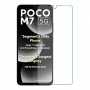 Xiaomi Poco M7 защитный экран из нано стекла 9H скрин Мобайл