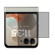 Motorola Razr 60 - Folded защитный экран из нано стекло Privacy 9H