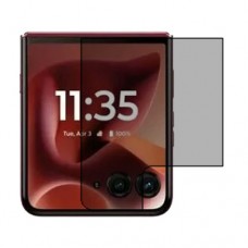 Motorola Razr 60 Ultra - Folded защитный экран из нано стекло Privacy 9H