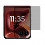 Motorola Razr 60 Ultra - Folded защитный экран из нано стекло Privacy 9H