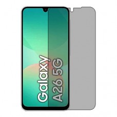 Samsung Galaxy A26 защитный экран из нано стекло Privacy 9H
