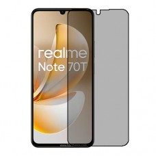 Realme Note 70T защитный экран пленка гидрогель конфиденциальность (силикон) скрин мобиль