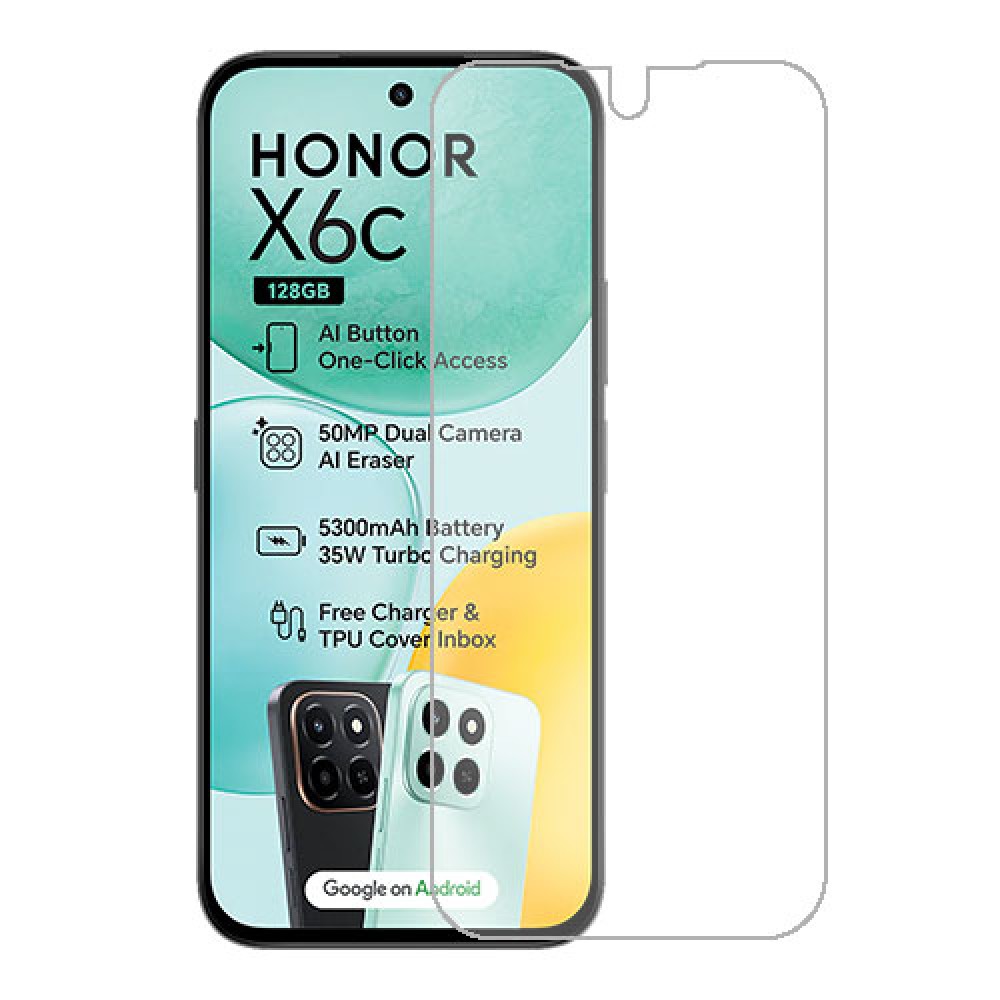 Honor X6c защитный экран Как лист бумаги Honor X6c защитный экран Как лист бумаги