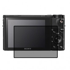 Sony Cyber-shot DSC-RX100 V защитный экран для фотоаппарата пленка гидрогель конфиденциальность (силикон)