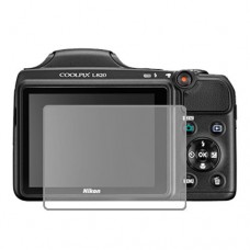 Nikon Coolpix L820 защитный экран для фотоаппарата Гидрогель Прозрачный (Силикон)