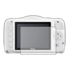 Nikon Coolpix S32 защитный экран для фотоаппарата Гидрогель Прозрачный (Силикон)
