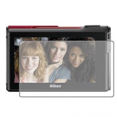 Nikon Coolpix S80 защитный экран для фотоаппарата Гидрогель Прозрачный (Силикон)