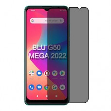 BLU G50 Mega 2022 защитный экран пленка гидрогель конфиденциальность (силикон) Одна штука скрин мобиль