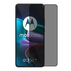 Motorola Edge 30 защитный экран пленка гидрогель конфиденциальность (силикон) Одна штука скрин мобиль
