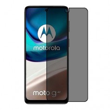 Motorola Moto G42 защитный экран пленка гидрогель конфиденциальность (силикон) Одна штука скрин мобиль