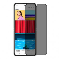 Samsung Galaxy Z Flip3 5G - Unfolded защитный экран пленка гидрогель конфиденциальность (силикон) Одна штука скрин мобиль