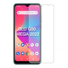 BLU G50 Mega 2022 защитный экран Гидрогель Прозрачный (Силикон) 1 штука скрин Мобайл