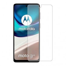Motorola Moto G42 защитный экран Гидрогель Прозрачный (Силикон) 1 штука скрин Мобайл