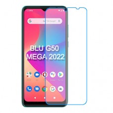 BLU G50 Mega 2022 защитный экран из нано стекла 9H одна штука скрин Мобайл