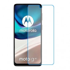 Motorola Moto G42 защитный экран из нано стекла 9H одна штука скрин Мобайл