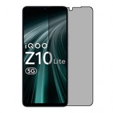 Vivo iQOO Z10 Lite 5G защитный экран из нано стекло Privacy 9H