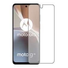 Motorola Moto G32 защитный экран Гидрогель Прозрачный (Силикон) 1 штука скрин Мобайл