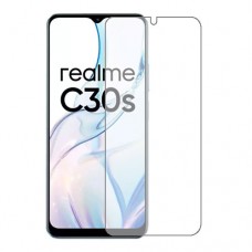 Realme C30s защитный экран Гидрогель Прозрачный (Силикон) 1 штука скрин Мобайл
