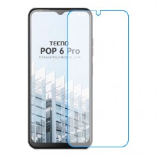 Tecno Pop 6 Pro защитный экран из нано стекла 9H одна штука скрин Мобайл