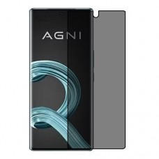 Lava Agni 2 защитный экран пленка гидрогель конфиденциальность (силикон) Одна штука скрин мобиль