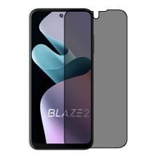 Lava Blaze 2 защитный экран пленка гидрогель конфиденциальность (силикон) Одна штука скрин мобиль